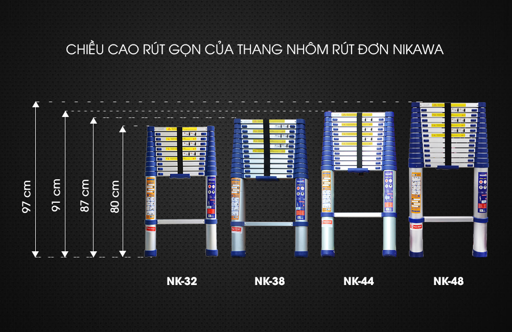 PHÂN PHỐI THANG NHÔM, DÂY THOÁT HIỂM NHÀ CAO TẦNG THƯƠNG HIỆU NIKAWA NHẬT BẢN TẠI ĐÀ NẴNG – QUẢNG NAM – QUẢNG NGÃI