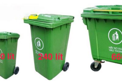 Cung cấp Thùng rác 20 lít – 60 lít – 120 lít – 240 lít – 660 lít tại Huế – Đà Nẵng – Quảng Nam – Quảng Ngãi